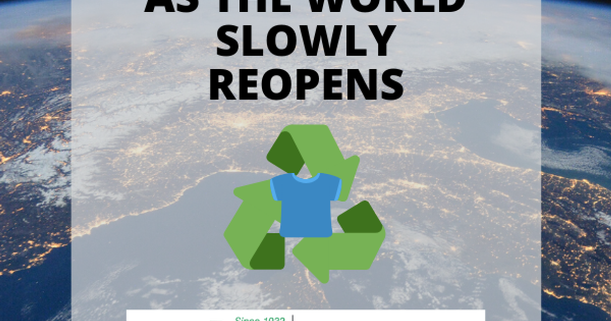 What to Do with Your Unwanted Textiles as the World Slowly Reopens